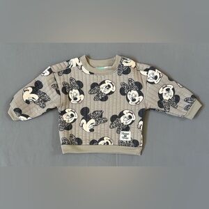 Disney Minnie Mouse Patterned Sweatshirt